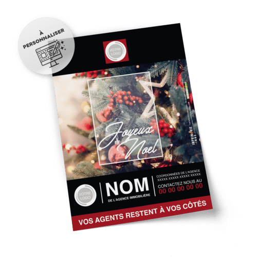 Flyers Noël A5 à personnaliser