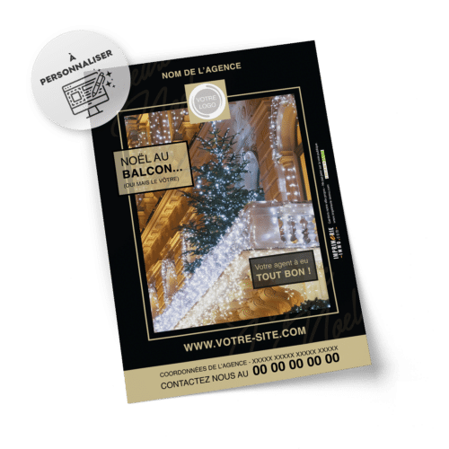 Flyers Noël A5 à personnaliser