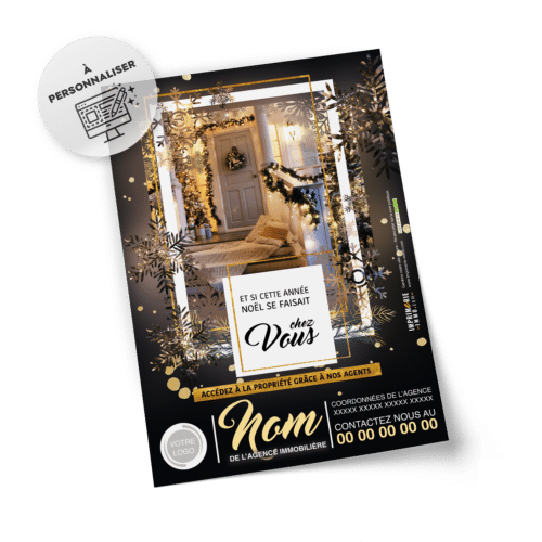 Flyers Noël A5 à personnaliser