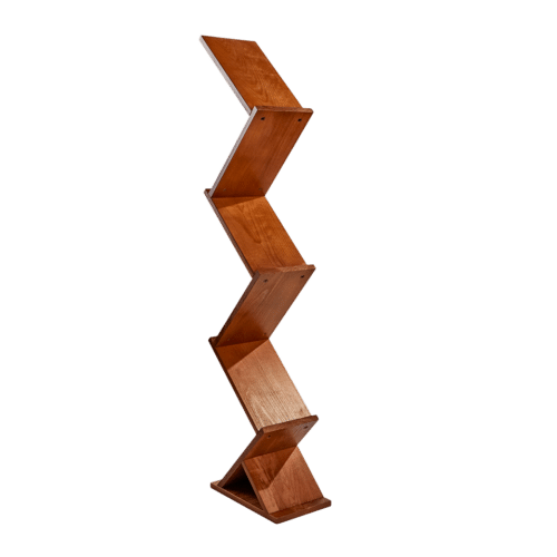 Présentoir brochures en bois Zig-Zag