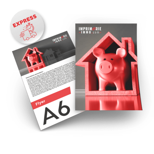 EXPRESS-Flyers A6 135G R/V  chez vous en 48h !