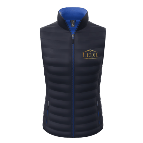 Doudoune light Homme de SOL'S logo sur le coeur - LEDIL immobilier