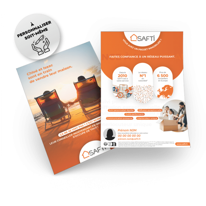 Flyers A5 recto verso - Votre BAT en 2 mn ! - Safti