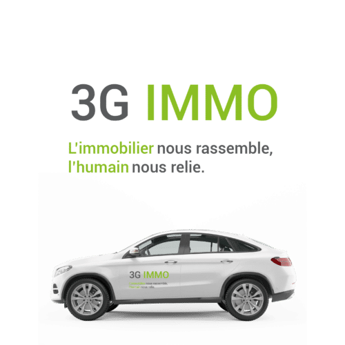 Adhésif portière voiture - 3G IMMO