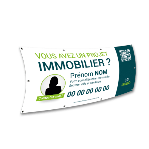 Bâche 250 cm x 100 cm - 3G IMMO