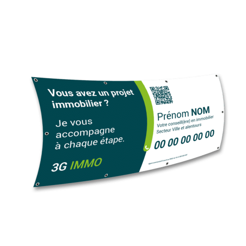 Bâche 100 cm x 60 cm - 3G IMMO