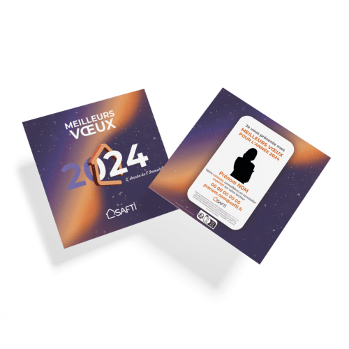 Carte de voeux - Safti