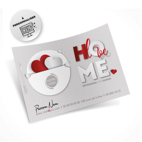 Flyers Saint Valentin A5 à personnaliser