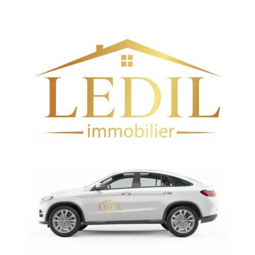 Adhésif portière voiture - LEDIL immobilier