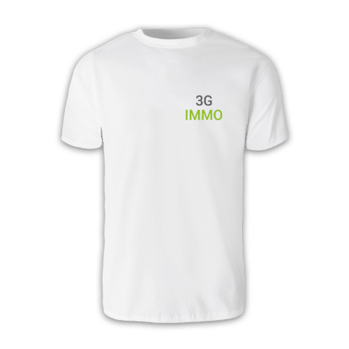 Tee-shirt homme - 3G IMMO