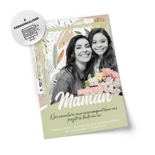 Flyers Fête des mères  A5 à personnaliser