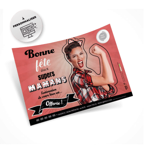 Flyers Fête des mères A5 à personnaliser