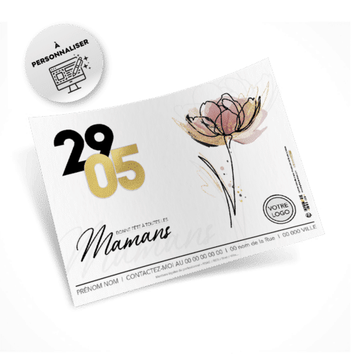 Flyers Fête des mères  A5 à personnaliser