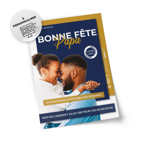 Flyers Fête des pères  A5 à personnaliser