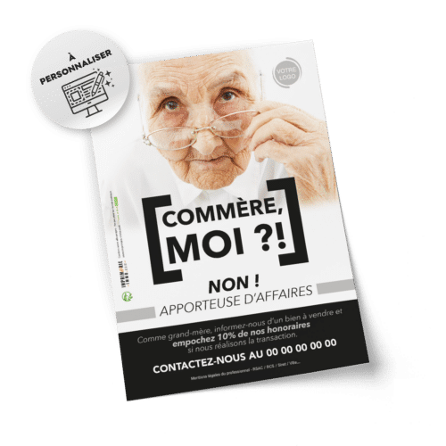 Flyers Fête des grands-mères  A5 à personnaliser