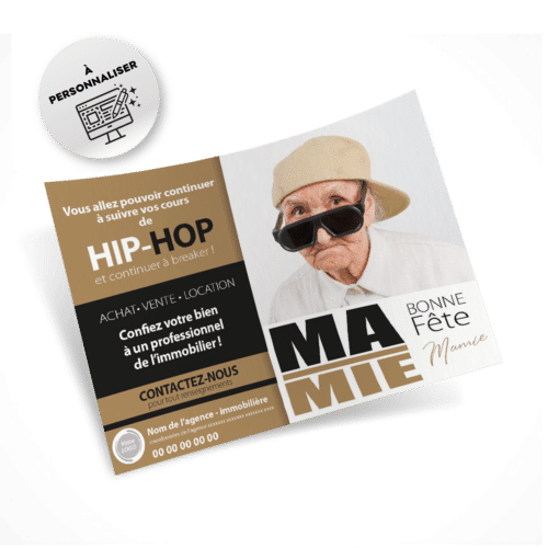 Flyers Fête des grands-mères  A5 à personnaliser