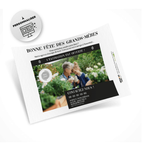 Flyers Fête des grands-mères  A5 à personnaliser