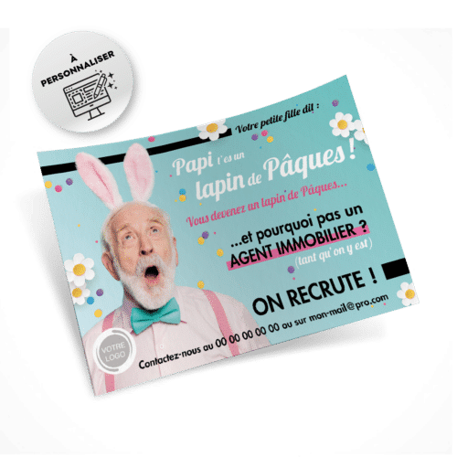 Flyers Fête de Pâques A5 à personnaliser