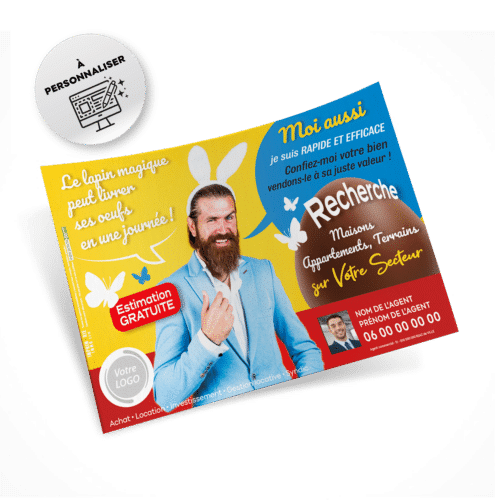 Flyers Fête de Pâques A5 à personnaliser