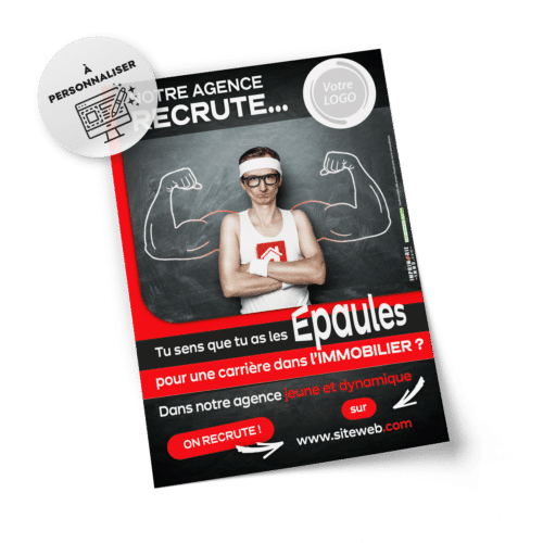 Flyers Recrutement A5 à personnaliser