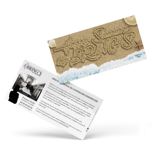 Flyers 9,90 x 21 cm recto verso - BRING'S