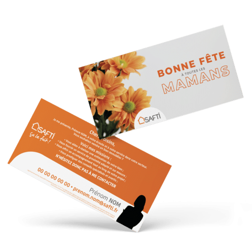Flyers 9,90 x 21 cm recto verso - Safti