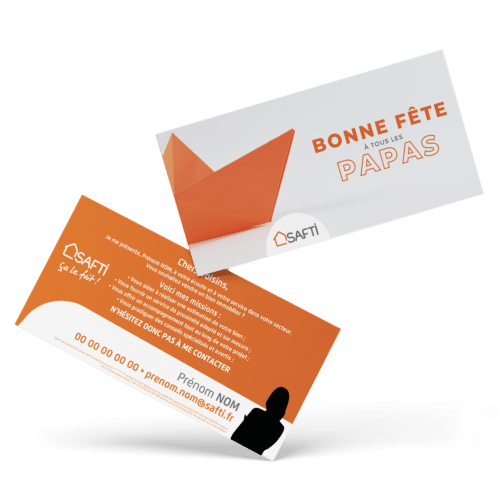 Flyers 9,90 x 21 cm recto verso - Safti