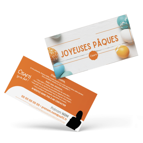 Flyers 9,90 x 21 cm recto verso - Safti