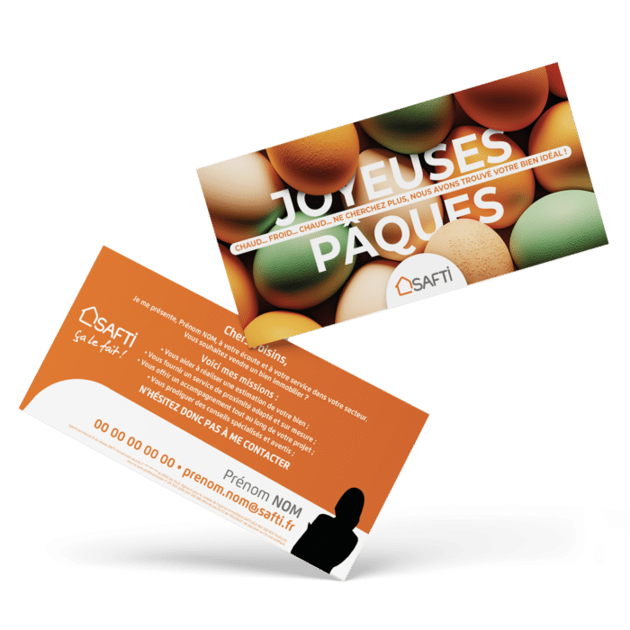 Flyers 9,90 x 21 cm recto verso - Safti