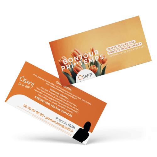 Flyers 9,90 x 21 cm recto verso - Safti