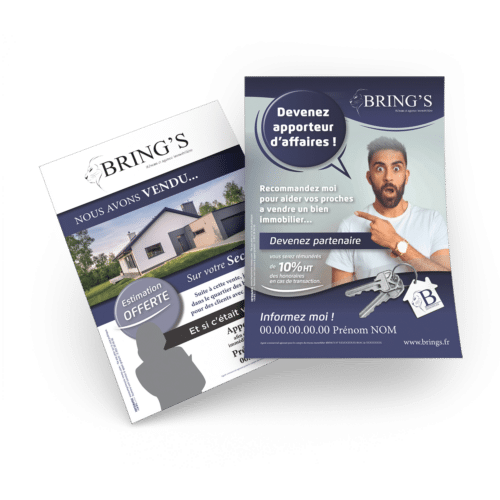 Flyers A5 recto verso - BRING'S