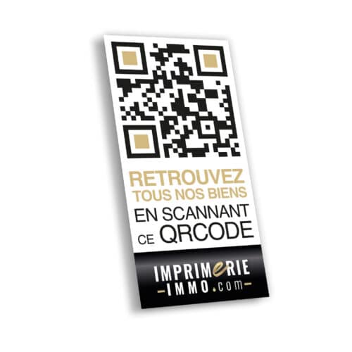 Sticker Vitrine QR Code tout compris !