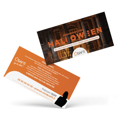 Flyers 9,90 x 21 cm recto verso - Safti