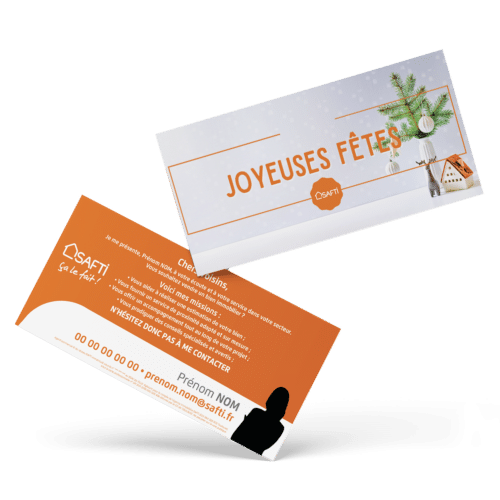 Flyers 9,90 x 21 cm recto verso - Safti