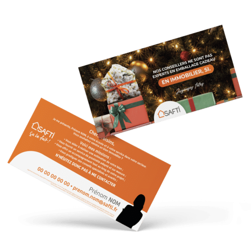 Flyers 9,90 x 21 cm recto verso - Safti