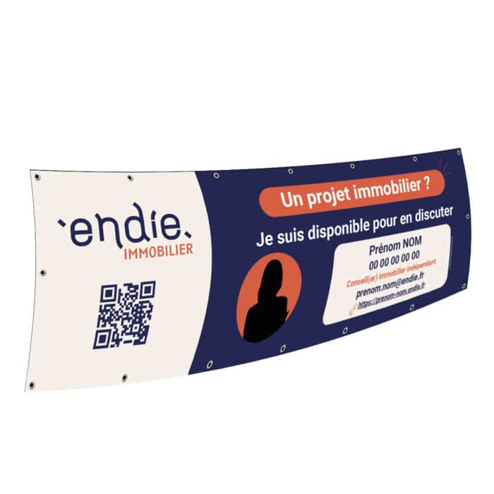 Bâche 300 cm x 100 cm M1 500 G Anti feu - ENDIE