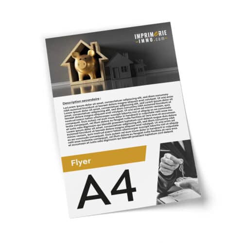 Flyers A4 recto