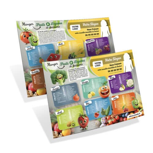 Calendrier A5, 250 grammes