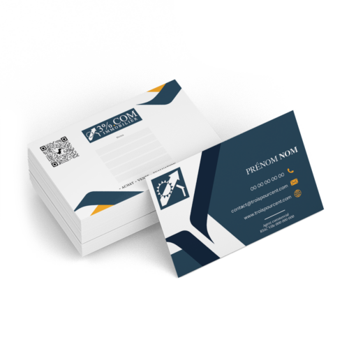 Carte de visite - 3%.COM