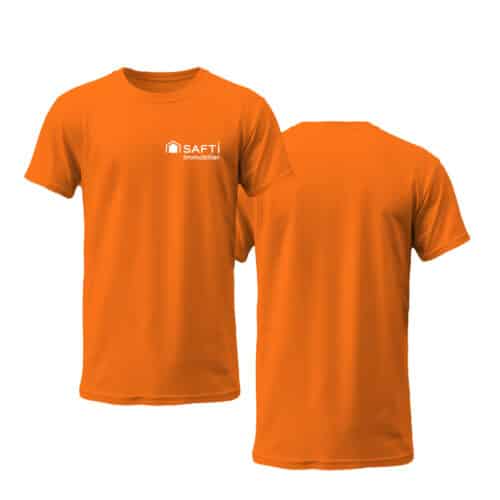 Tee-shirt homme orange - Safti