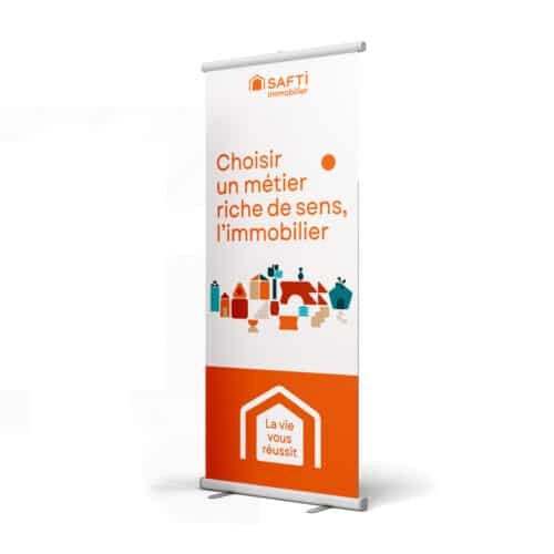 Roll-up économique 85 x 200 cm - Safti