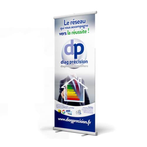 Roll-up économique 85 x 200 cm - DIAG PRECISION