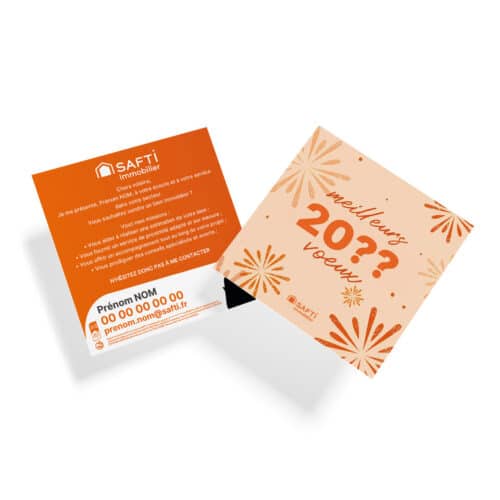 Flyers carrés 14,8 x 14,8 cm recto-verso - Safti