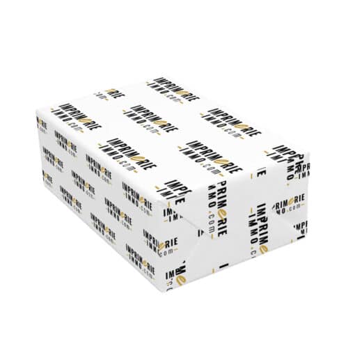 Papier cadeau en rouleau avec votre logo