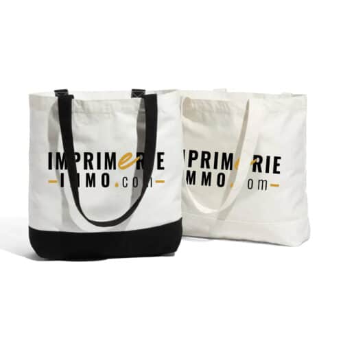 Maxi tote bag en coton
