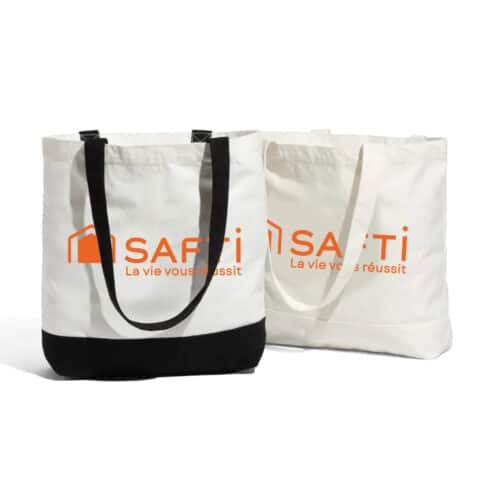 Maxi tote bag en coton SAFTI