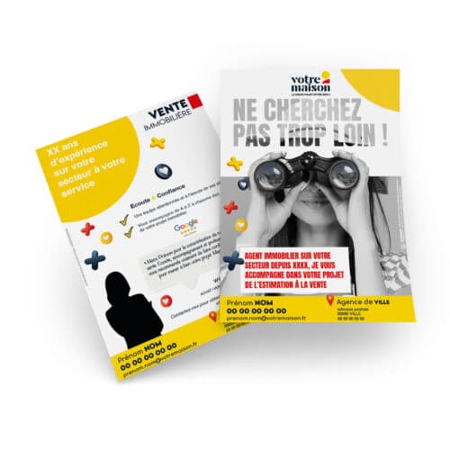 Flyers A5 recto verso - Votre maison