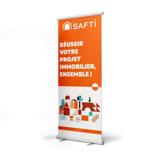 Roll-up économique 85 x 200 cm - Safti