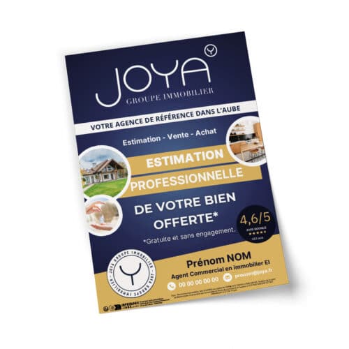 Flyers A5 recto - Votre shop Joya