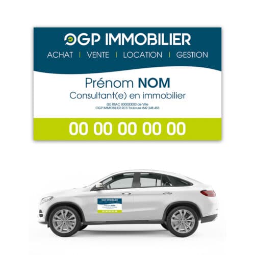Magnet véhicule coupe droite - OGP